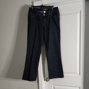 Venezia Dark Blue Flare Jeans